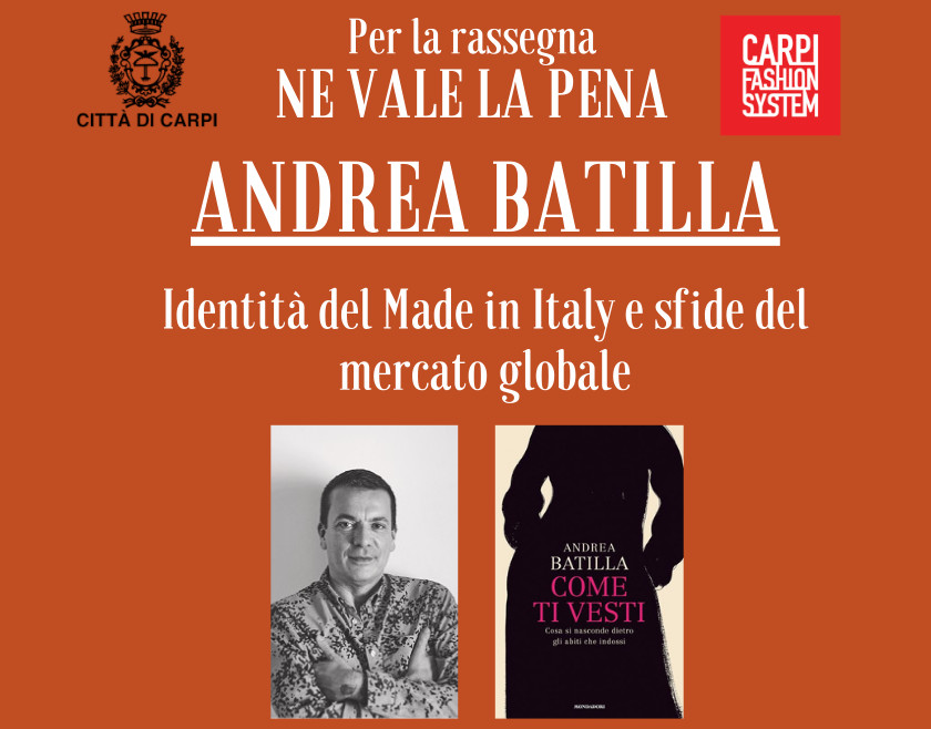 Ne vale la pena - incontro con Andrea Batilla martedì 6 dicembre ore 20.45 Auditorium San Rocco