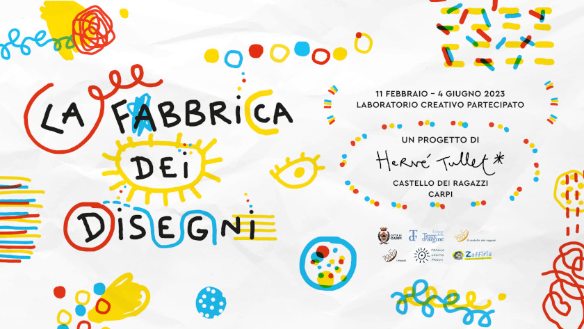 La fabbrica dei disegni - laboratorio creativo partecipato - un progetto di Hervé Tullet