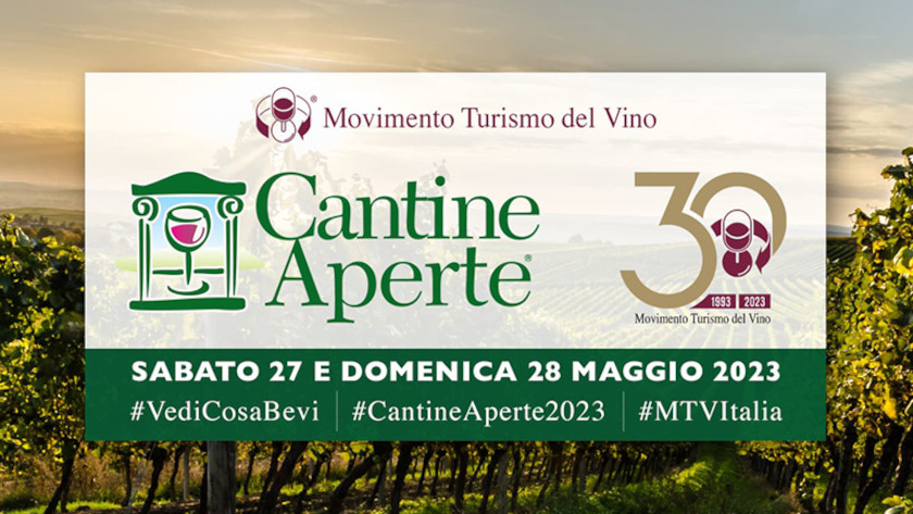 Cantine Aperte 2023 - Sabato 27 e Domenica 28 maggio