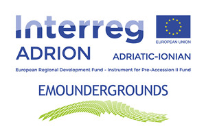 logo progetto europeo INTERREG ADRION EMOUNDERGROUNDS
